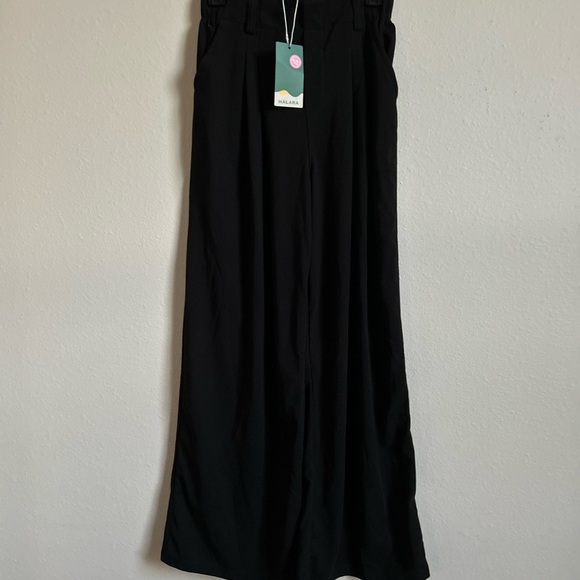 Halara Flex™ High Waisted Pocket Wide Leg Waffle Work Pants - Picture 7 of 10